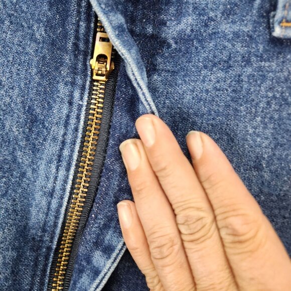 Wrangler Jeans Mens 36x36 Blue Cotton Mid Rise Bootcut *GUC* - Picture 3 of 11